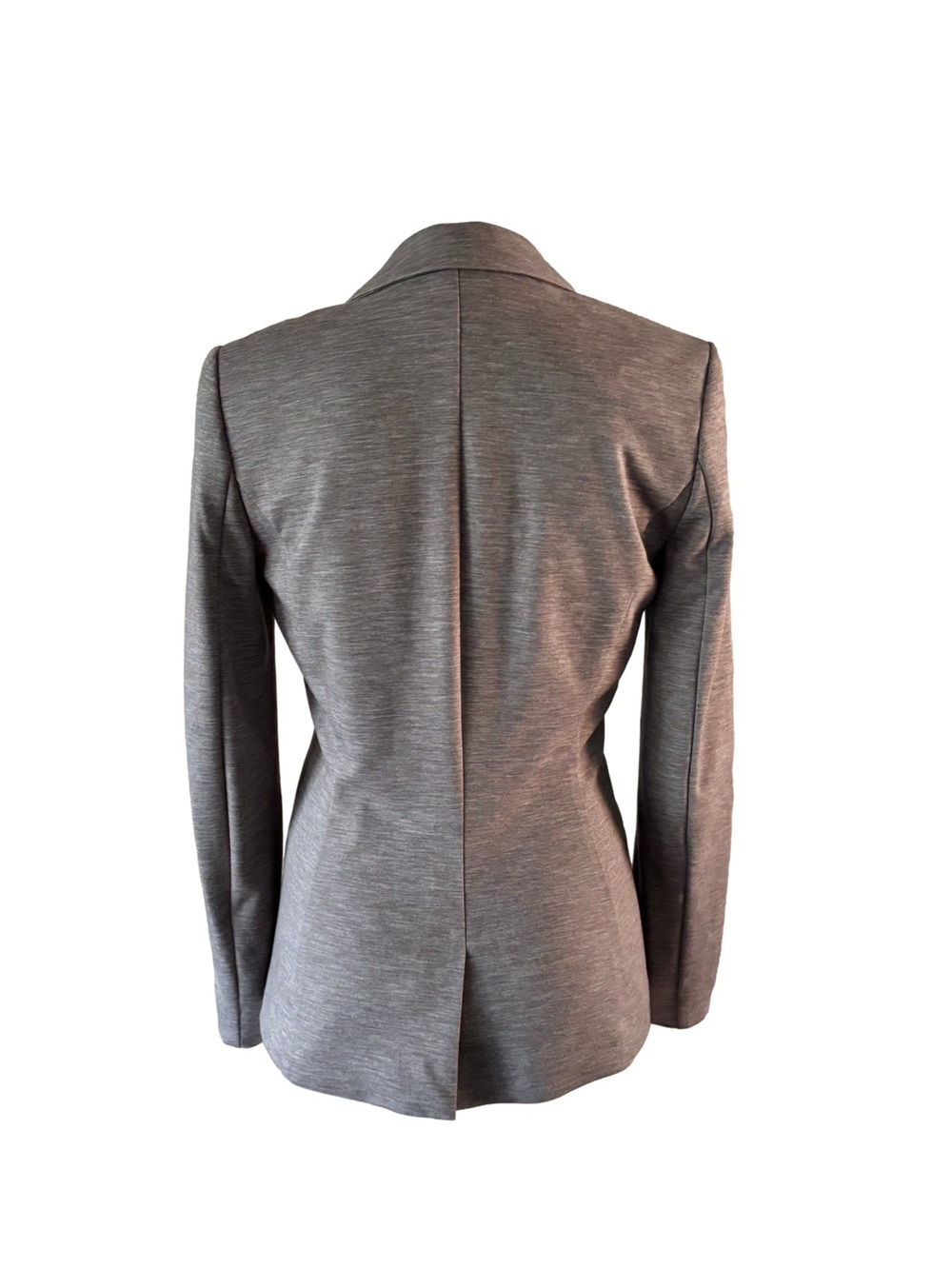 H&M Gray Mélange Tailored Blazer Jacket 6 - Picture 8 of 11